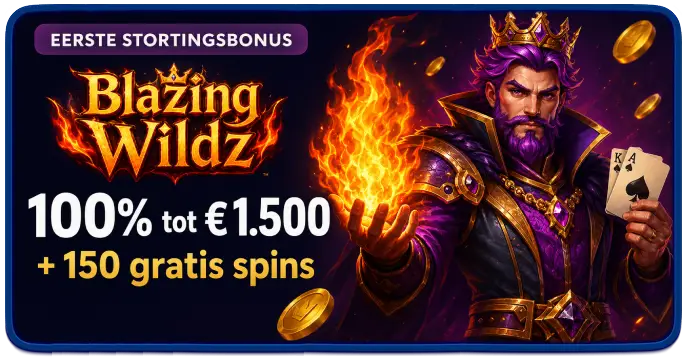 Blazing Wildz Casino Bonussen banner
